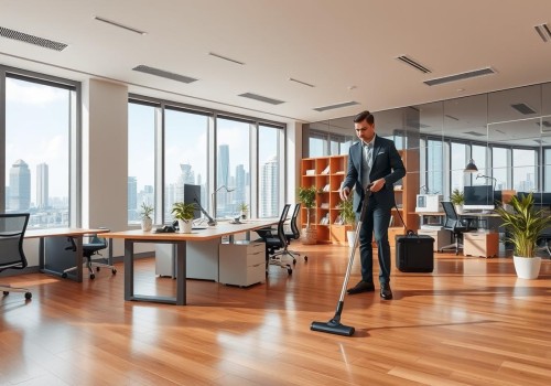 사무실 청소